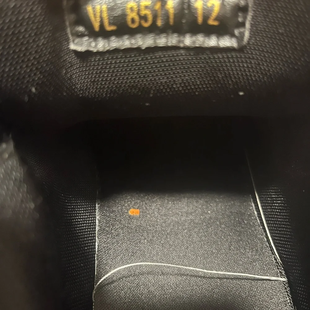 Louis Vuitton Black and White Men's Sneakers - Picture 3 of 5